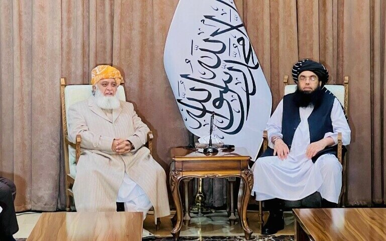 Maulana Fazlur Rahman met with Taliban officials, discussed economic and security issues