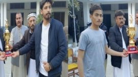 Hangu District Badminton Championship ceremony concluded