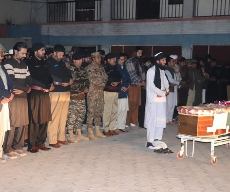 In North Waziristan, a policeman was martyred by unknown miscreants