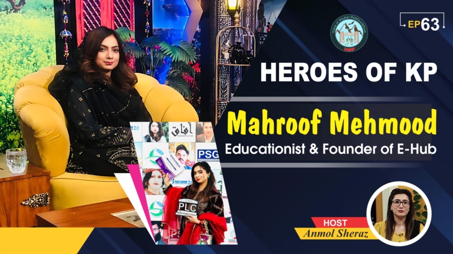 Mahroof Mehmood (Educationist & Founder of E-Hub) Heroes of KP