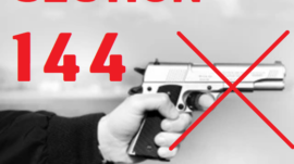 SECTION 144 DURING GENERAL ELECTIONS 2024