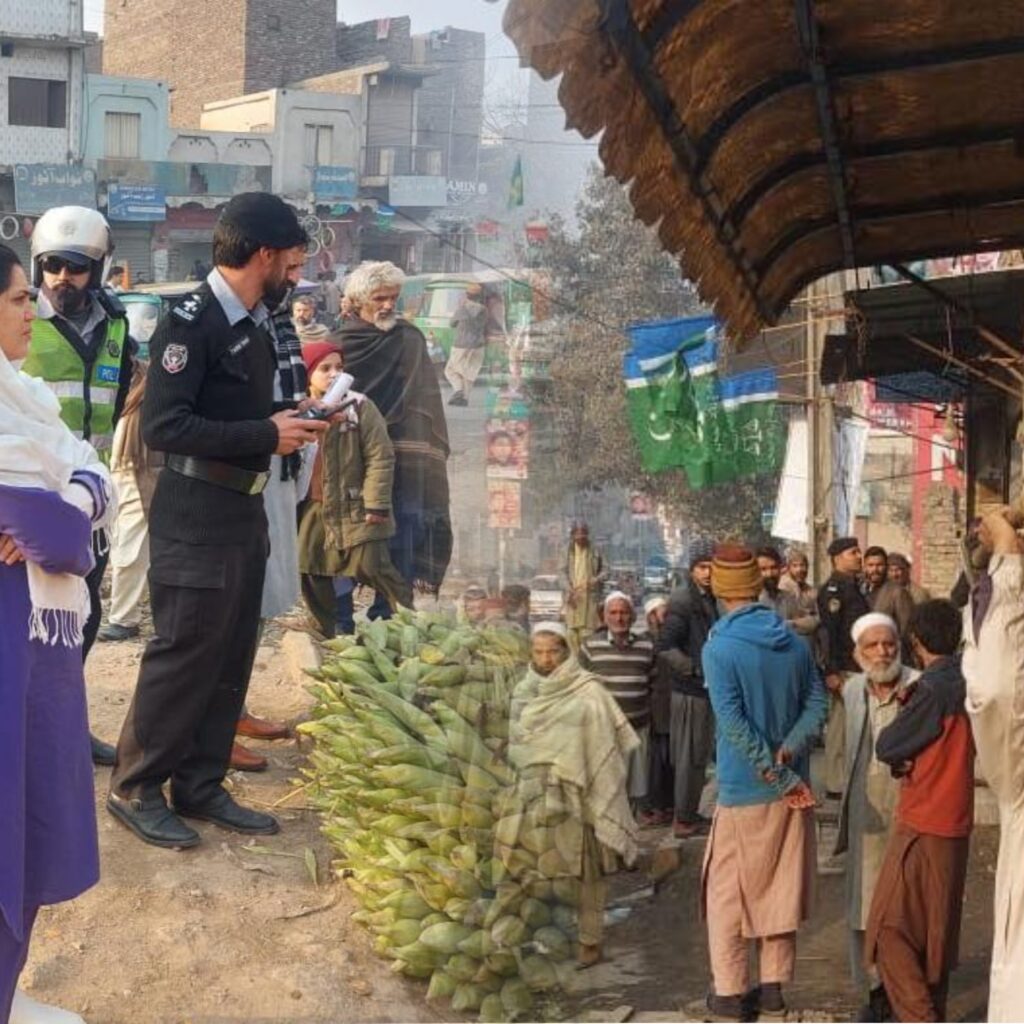 Peshawar district administration crackdown against wholesalers