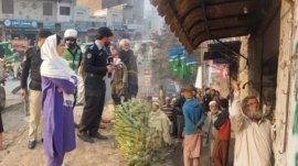 Peshawar district administration crackdown against wholesalers