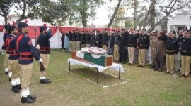 Shaheed Police Constable Mir Sali Khan laid to rest with official honours