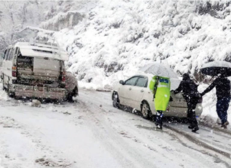 Damage due to rains in Khyber Pakhtunkhwa