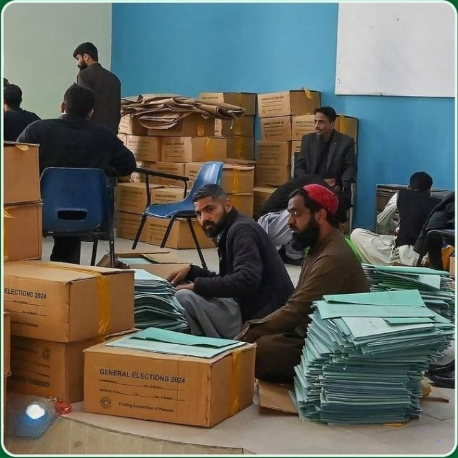 Delivery of polling materials for general elections has started