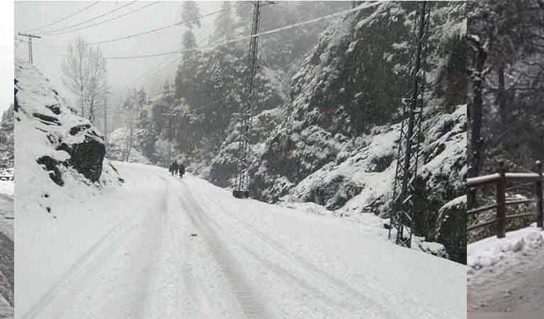 Rain continues in Swat and snowfall in upper areas