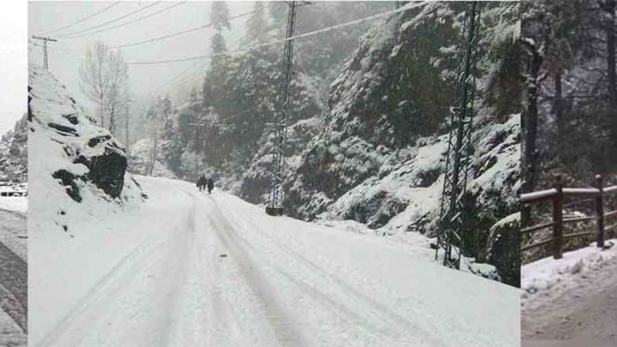 Rain continues in Swat and snowfall in upper areas