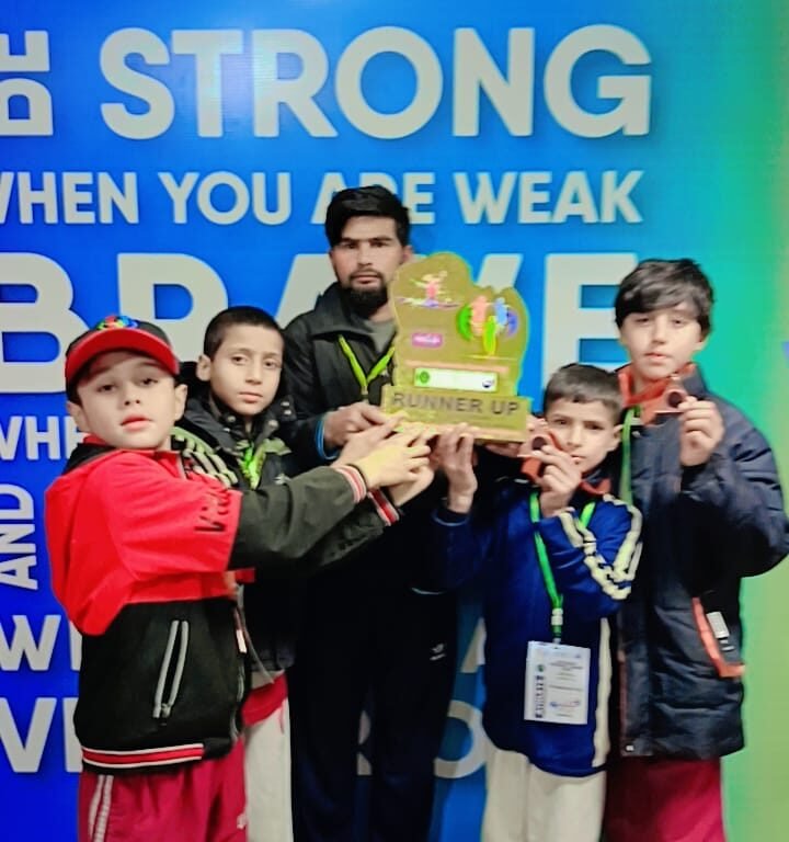 Gymnastics: Government Higher Secondary School Mazdoorabad student won gold medal