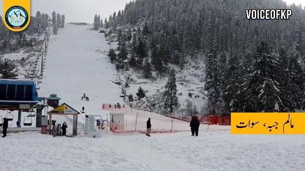 swat malam jabba snowfall