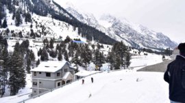 snowfall in Bunir KPK