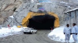 Cloudy weather in Lowari Tunnel and suburbs