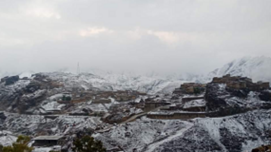 Snowfall continued in Khyber Lindikotal district since last night