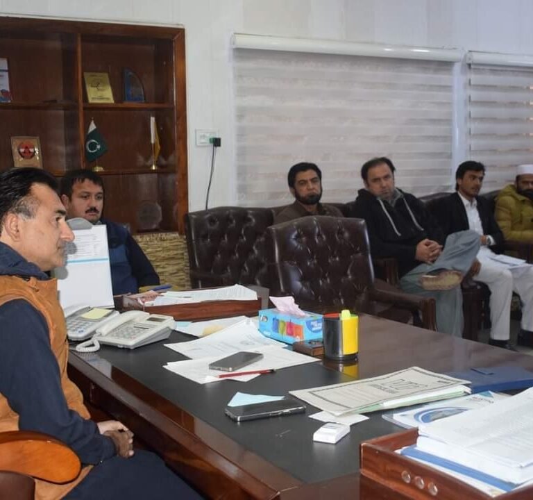 An important meeting regarding polio campaign was held under the chairmanship of Deputy Commissioner Kirk Mujibur Rehman