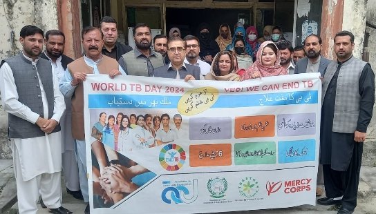 World TB Day was celebrated under Abbottabad Health Department
