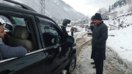 Despite the heavy rains and snowfall, the district administration is always ready to perform its duties