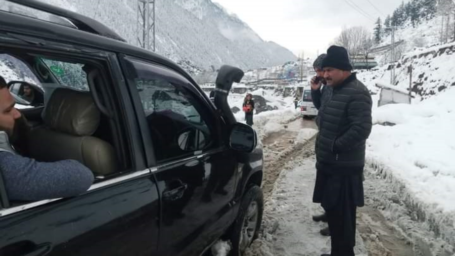 Despite the heavy rains and snowfall, the district administration is always ready to perform its duties