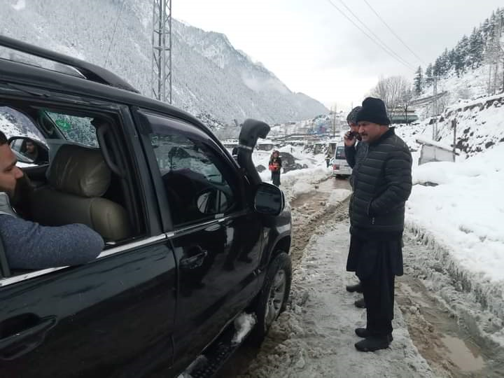 Despite the heavy rains and snowfall, the district administration is always ready to perform its duties