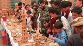 A beautiful exhibition of Pashtun art and culture was organized in Bajaur with the support of security forces