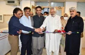 Inauguration of Peds ICU at MTI Hayatabad Medical Complex