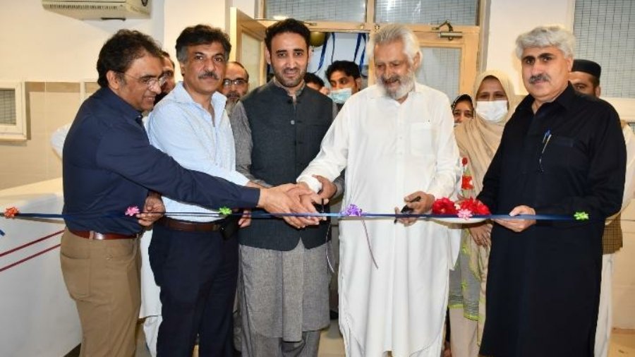 Inauguration of Peds ICU at MTI Hayatabad Medical Complex