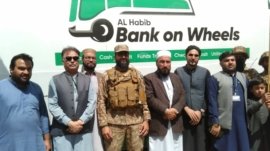 Inauguration of Private Bank in Tirah Maidan