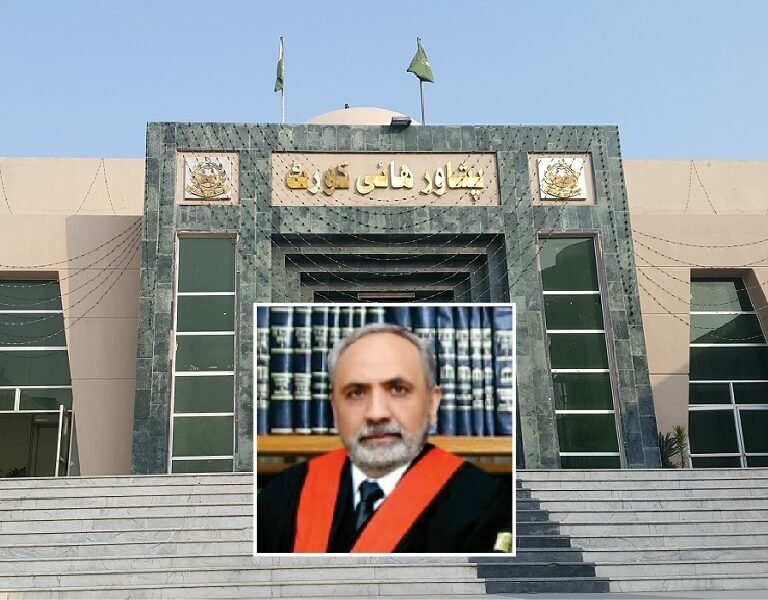Acting Chief Justice of Peshawar High Court Ishtiaq Ibrahim took the oath of office