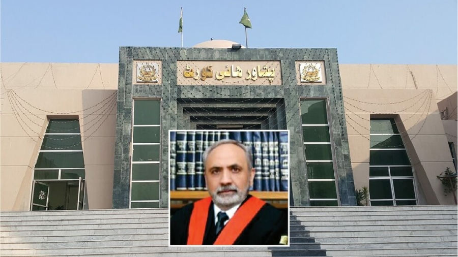 Acting Chief Justice of Peshawar High Court Ishtiaq Ibrahim took the oath of office