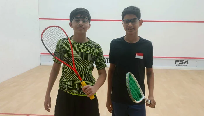 Pakistan's Abdullah Zaman reached the finals of the Qatar International Junior Squash Championship