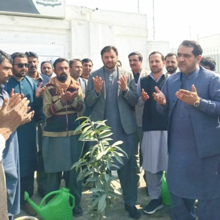 Inauguration of Monsoon Plantation Campaign at Agricultural University, Dera Ismail Khan