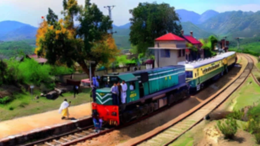 Safari Tourist Train' from Peshawar Cantt to Attock Khurd پشاور