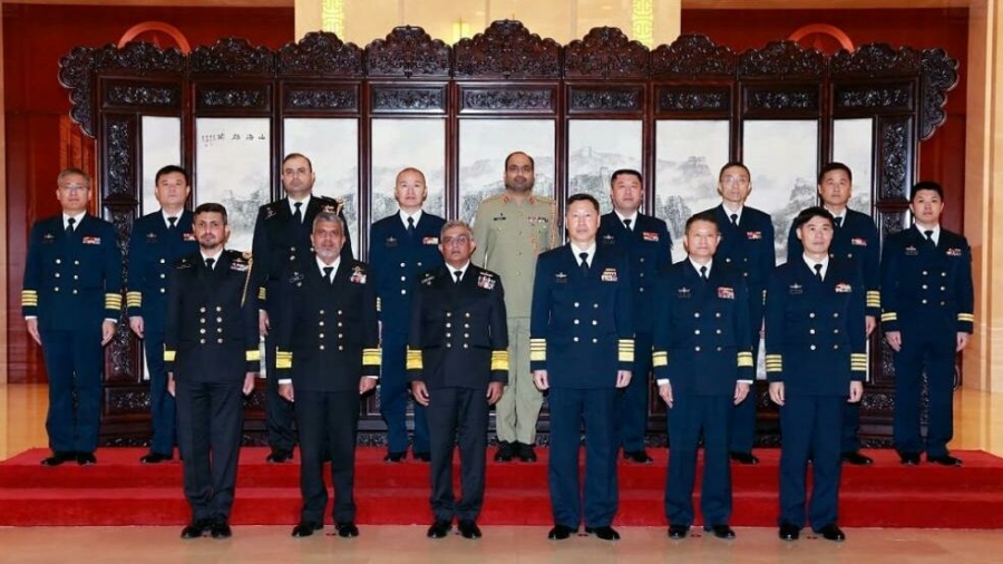 Pakistan Navy chief visits China's People's Liberation Army Navy headquarters