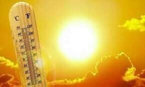 The meteorological department has predicted that the temperature will remain high during the next 24 hours