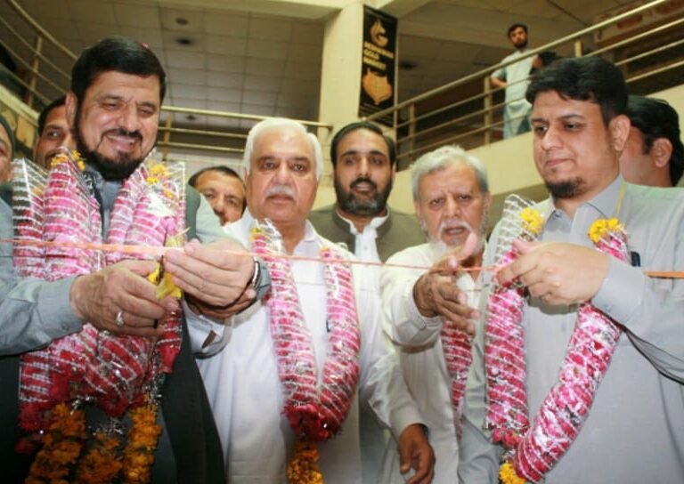 Inauguration ceremony of new office of Peshawar Chamber of Small Traders and Small Industry
