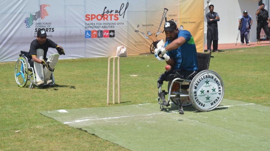 Special People Sports Festival started at Hayatabad Sports Complex Peshawar