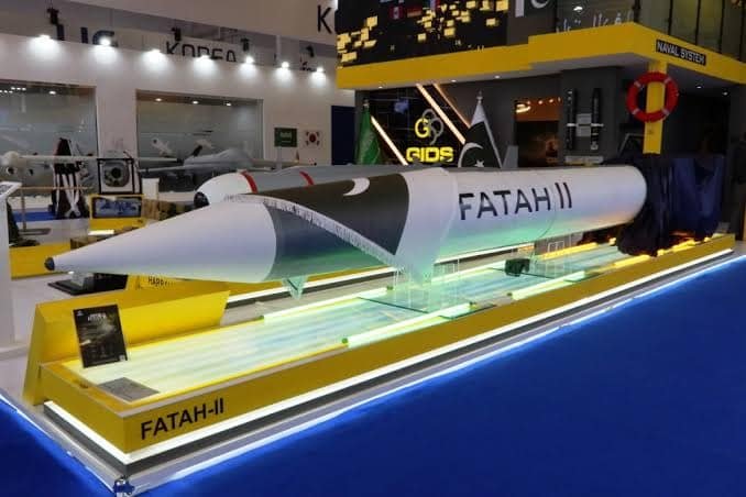 Successful test of Pakistan's Fateh 2 guided rocket system