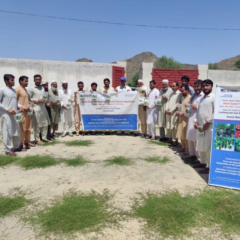 District Mohmand: Organized training workshop for landlords in Ghazi Beg