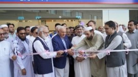 Al-Khidmat Foundation inaugurated Al-Khidmat Farzana Shahnawaz Hospital Swabi with 250 beds equipped with modern facilities.
