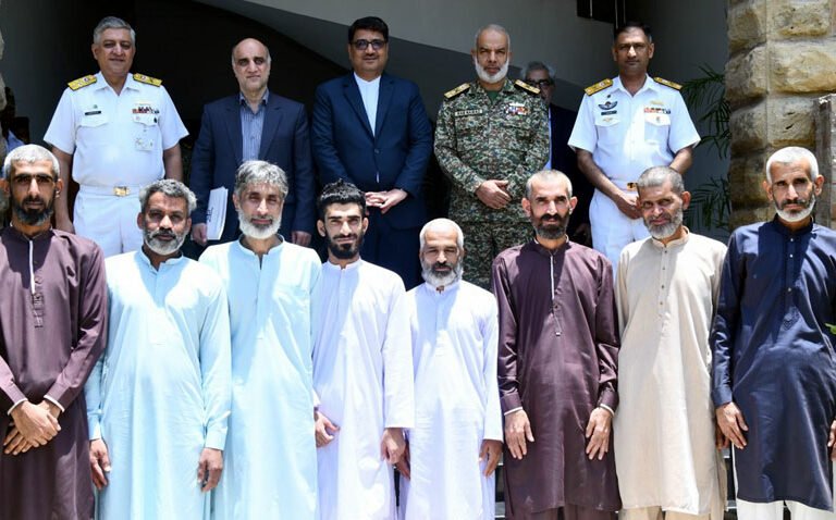 Irani Fisherman rescued by Pakistan Navy