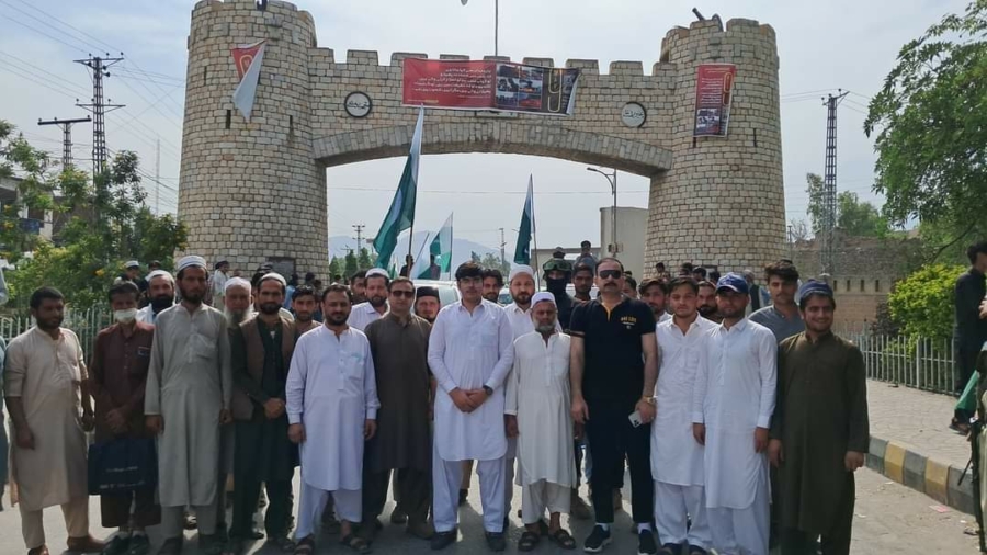 A Pakistan Zindabad and Pakistan Army Zindabad rally was held at Jamrud Bab Khyber