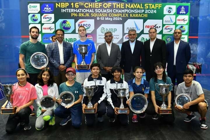 Mohamed Zakaria of Egypt won the Chief of the Naval Squash Championship