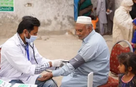 free medical camp in Swabi with the support of Special Services Group Foundation