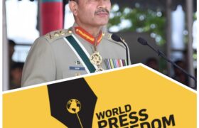 World Press Freedom Day and army chief asim munir message