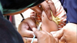 Immunization campaign for children in district Mohmand