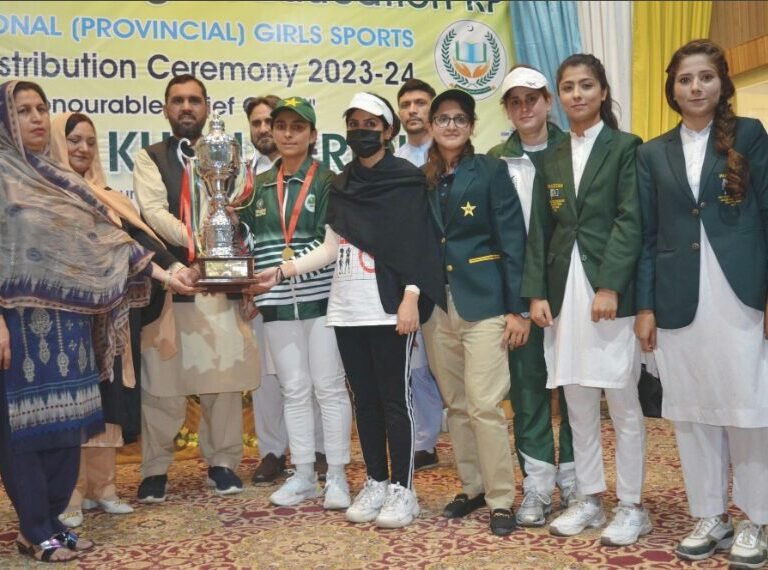 Inter Zonal Provincial Girls Games Peshawar Zone won