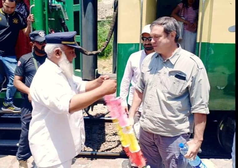 Visit of the Deputy Chief of the American Embassy to the tourist destination Attock Khurd