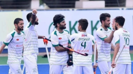 Pakistan has reached the semifinals of the Nations Cup hockey tournament