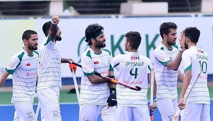 Pakistan has reached the semifinals of the Nations Cup hockey tournament