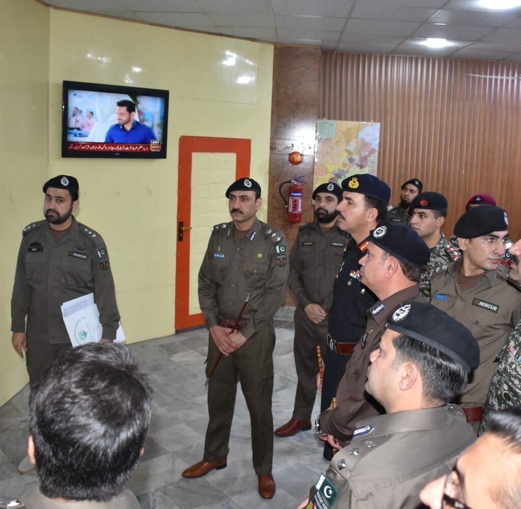 IG FC North visit to Rescue Headquarters Peshawar