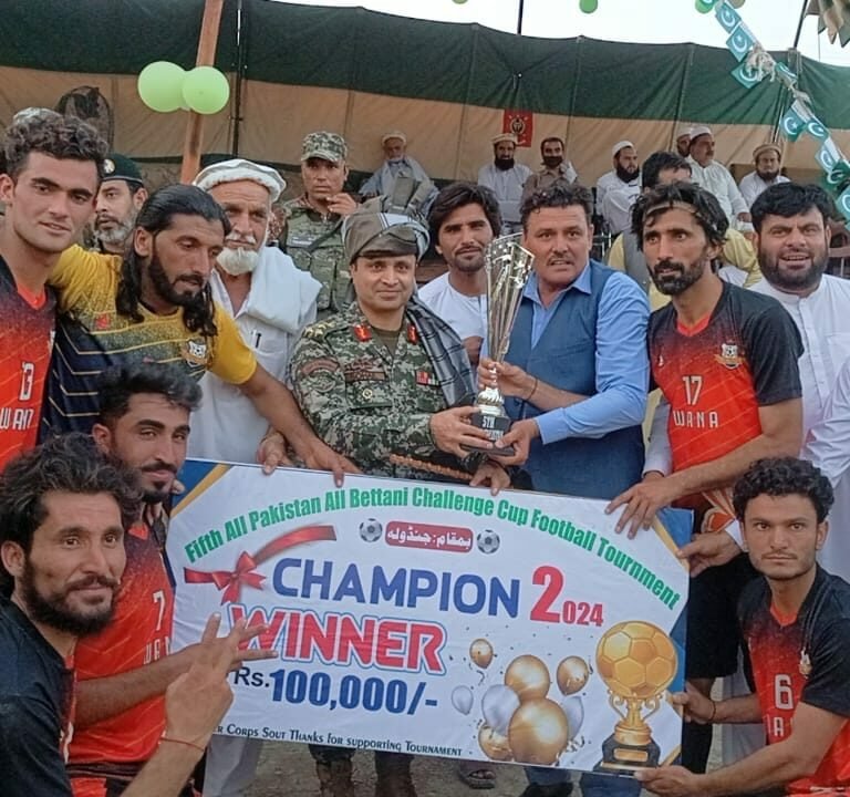 5th All Pakistan Betney Football Tournament concluded